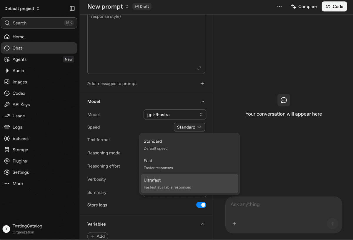 OpenAI se prepara para expandir a API Ultrafast para mais usuários