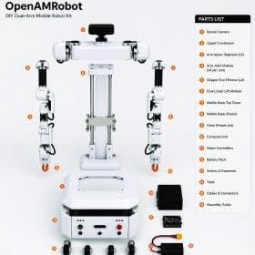OpenAMRobot: plataforma open-source de manipulação móvel e Physical AI
