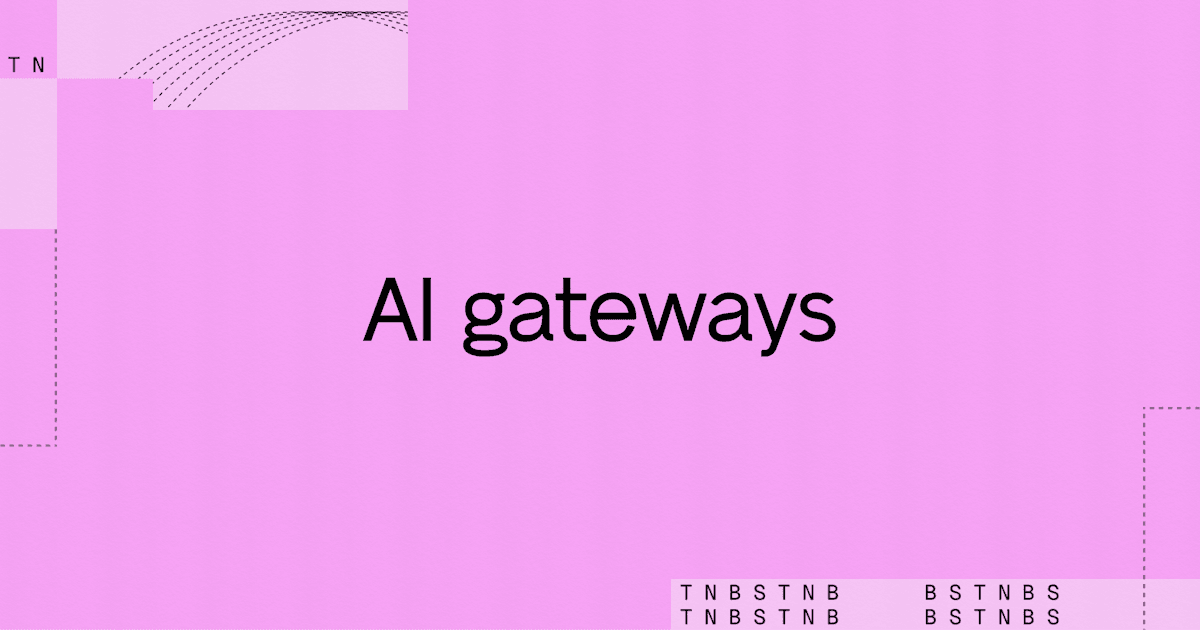 Os dois padrões de arquitetura de gateway de IA em produção para inference