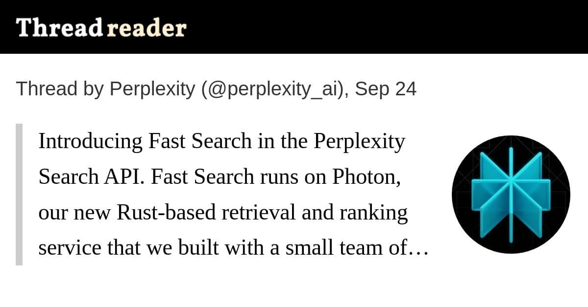 Perplexity Lança 'Fast Search' com Respostas em Milissegundos
