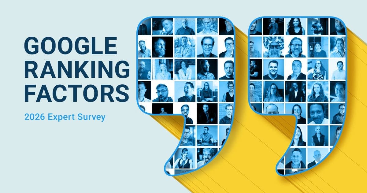 Pesquisa com Especialistas de 2026: Os Fatores de Ranqueamento do Google