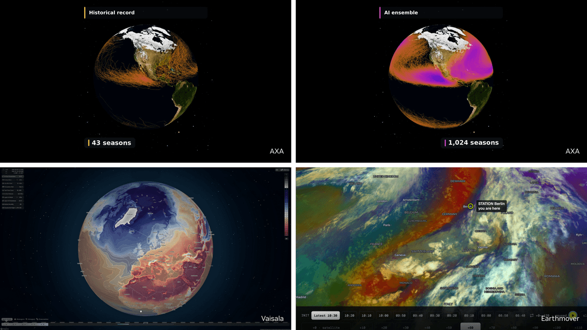NVIDIA mostra modelos abertos Earth-2 em uso real na Europa para previsão de tempo e clima