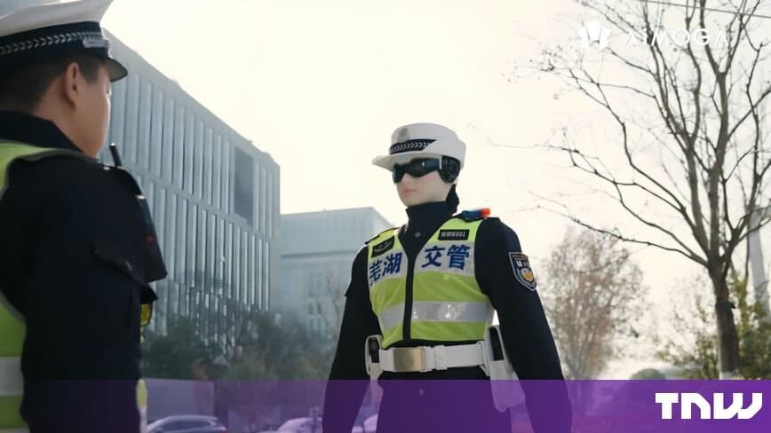 Polícia robô de trânsito na China: controle total, exceto prender
