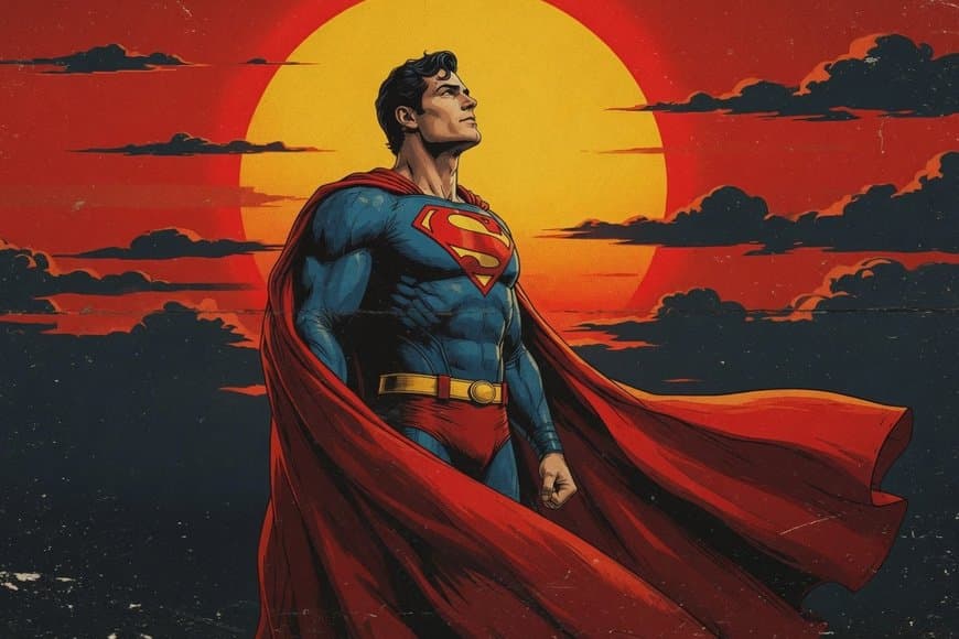 Posters do Superman: O legado heroico em ilustrações impressionantes