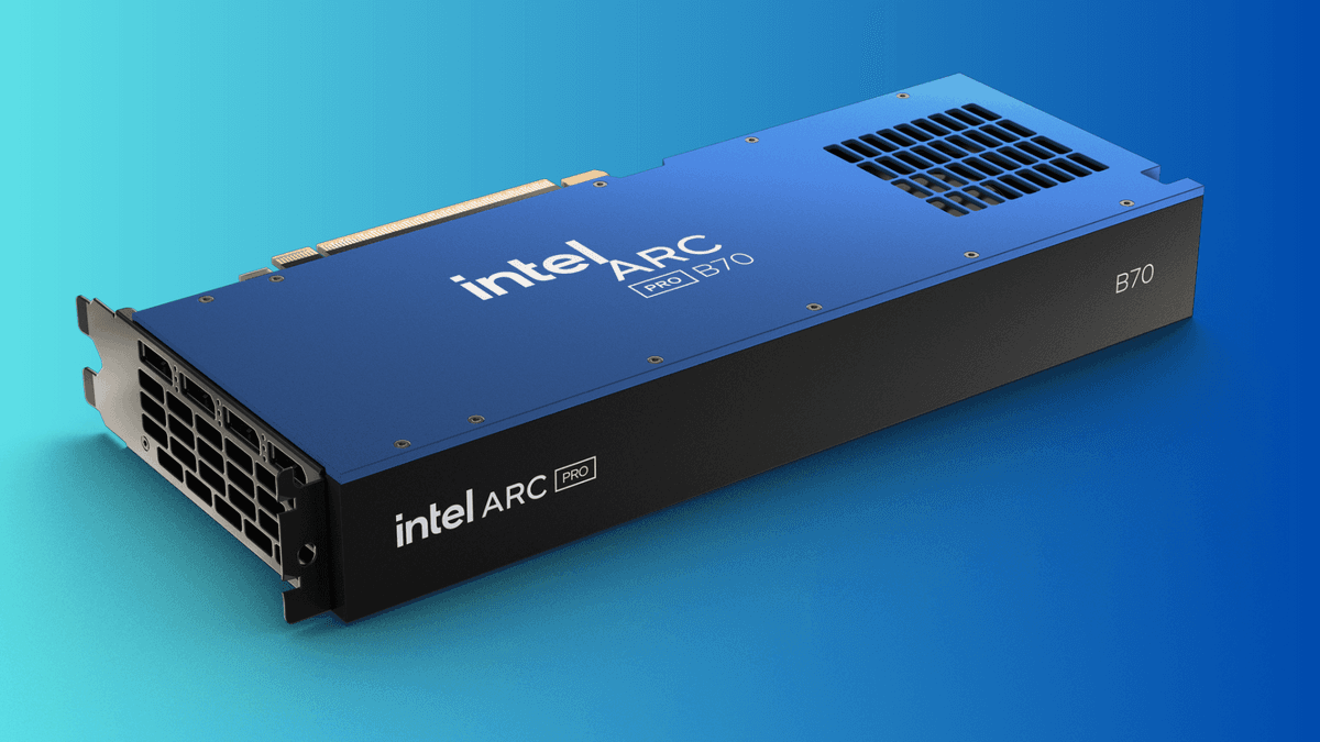 Preço da GPU Intel Arc Pro B70 para workstations sobe globalmente