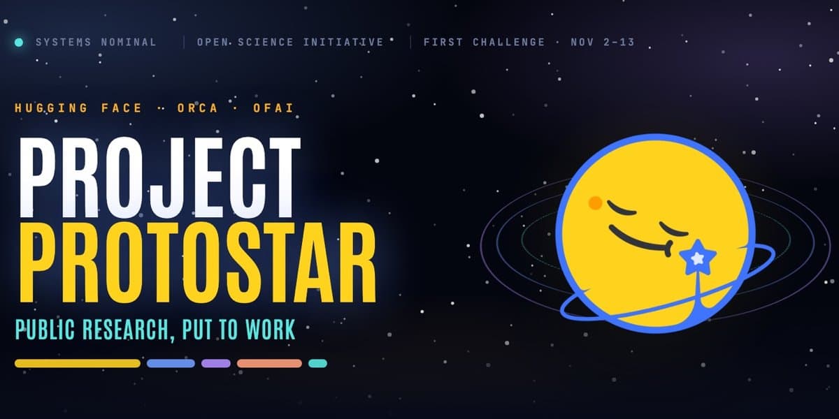 Hugging Face lança Project ProtoStar para tornar a ciência financiada com recursos públicos pronta para IA