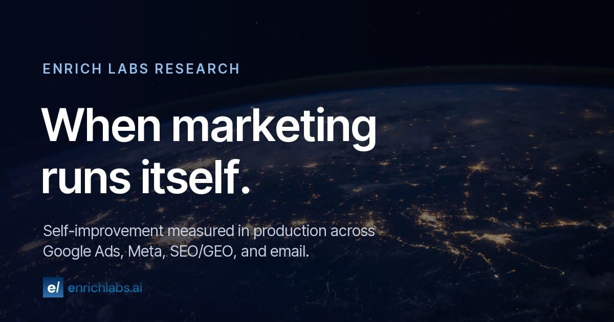 Quando o Marketing se Otimiza Sozinho: A Era dos Ciclos Contínuos de IA