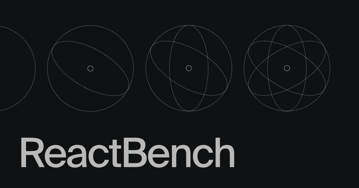 ReactBench v1: Um framework de avaliação para agentes de codificação em React