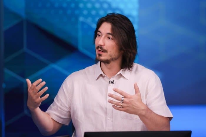 Vlad Tenev, CEO of Robinhood Markets, during an interview.