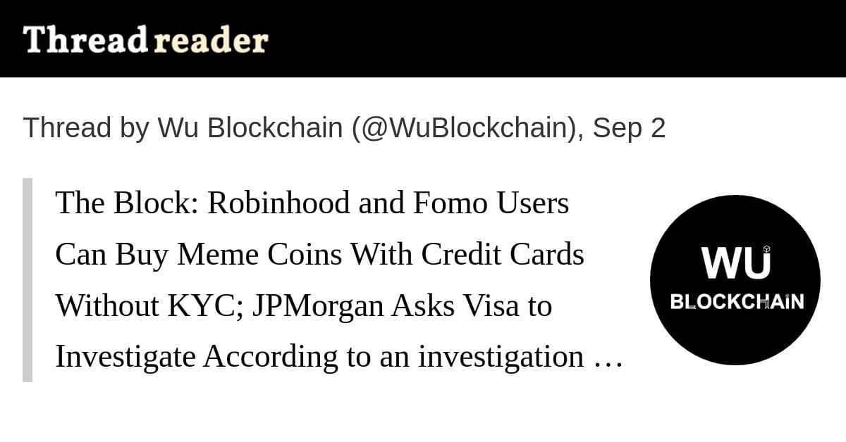 Robinhood e Fomo permitem compra de meme coins com cartão de crédito via Crossmint