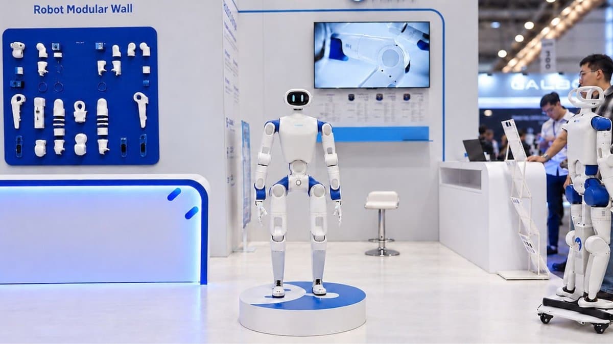 RoboParty apresenta humanoide RP1 de código aberto com controle de movimento por IA