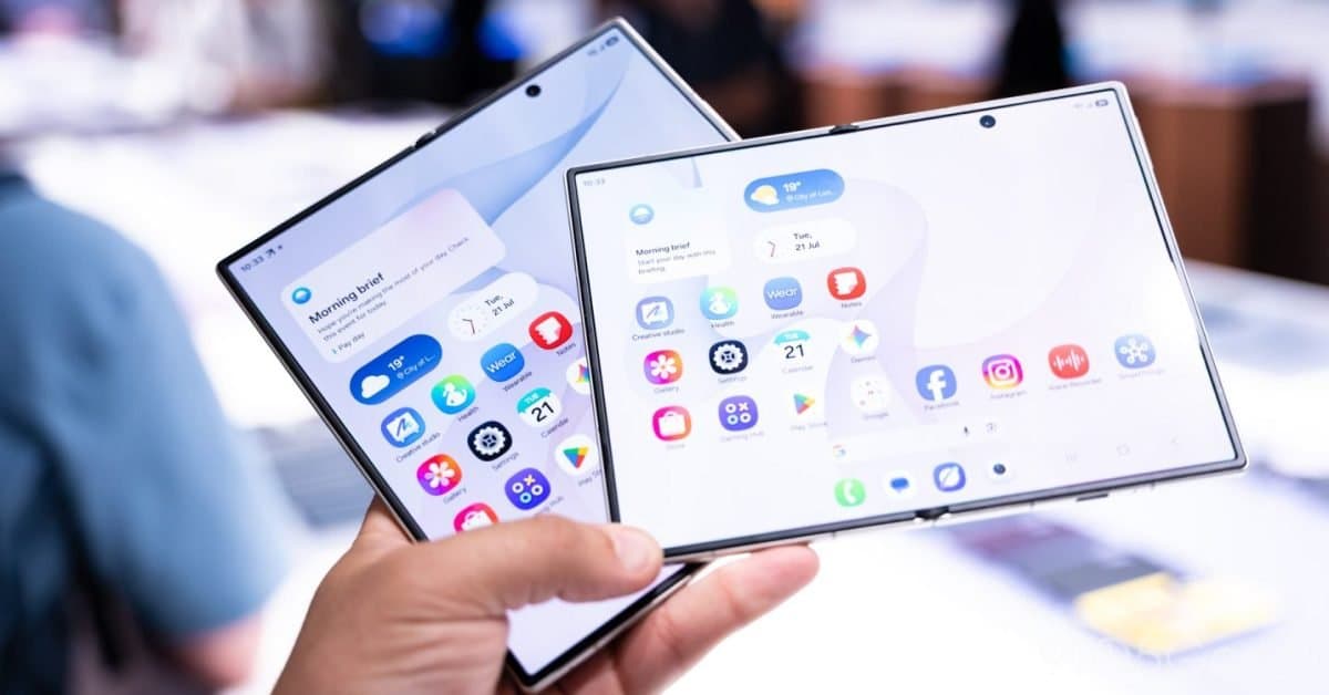 Samsung mostra possível tela sem vinco do iPhone Ultra