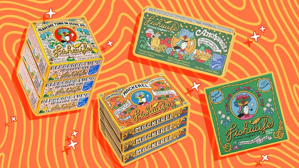 Sardinhas Fishwife Anunciam Colaboração Curiosa com Patches de Silicone Reutilizáveis