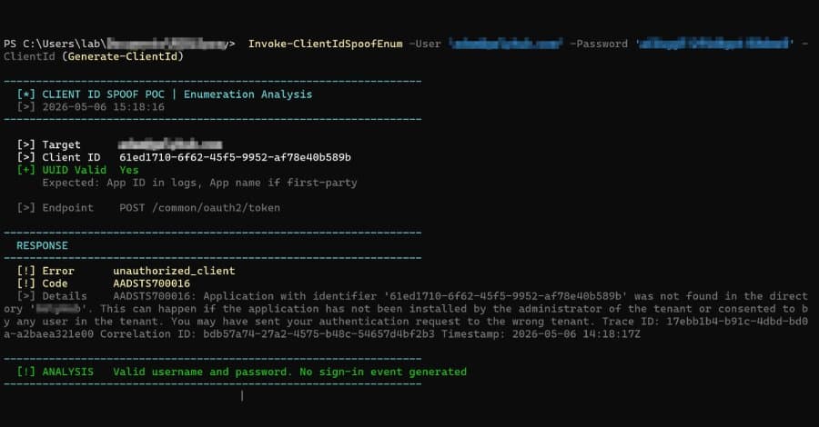 Ataques de Spoofing de ID OAuth Permitem Teste Furtivo de Credenciais Microsoft Entra