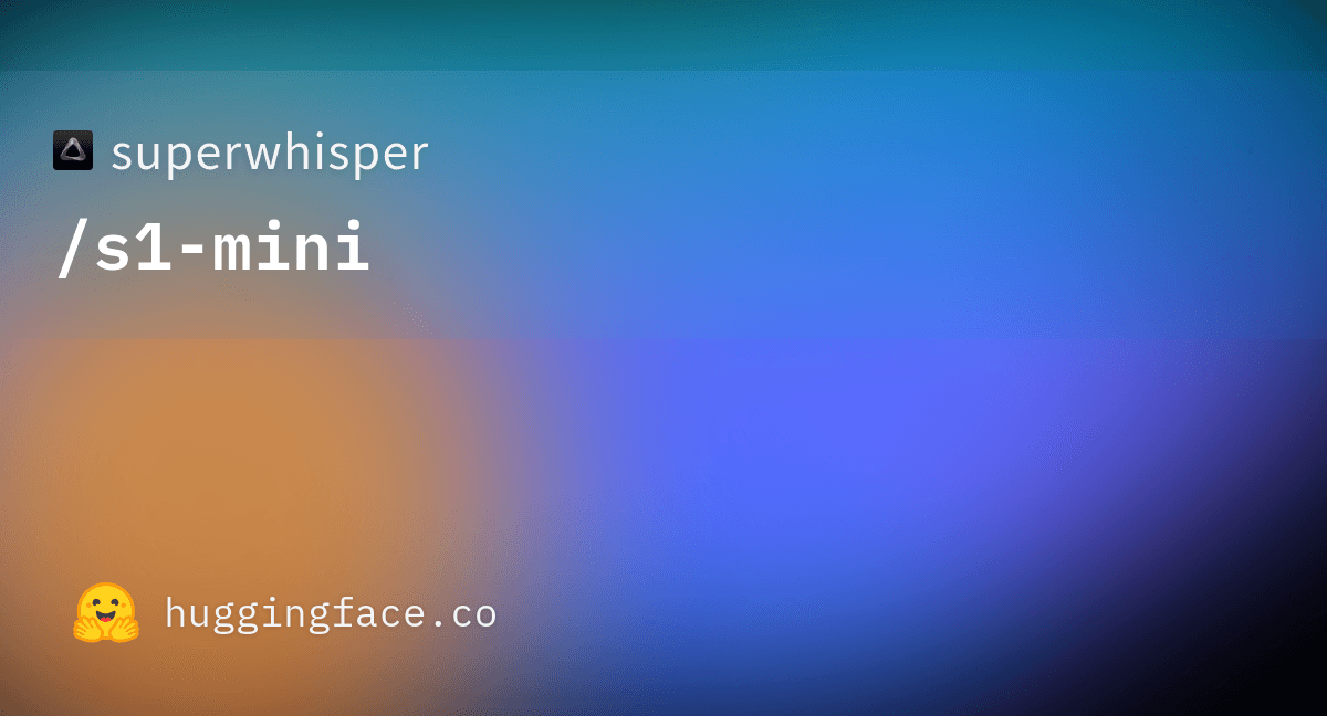 Superwhisper/s1-mini: um normalizador de texto eficiente para transcrições de fala