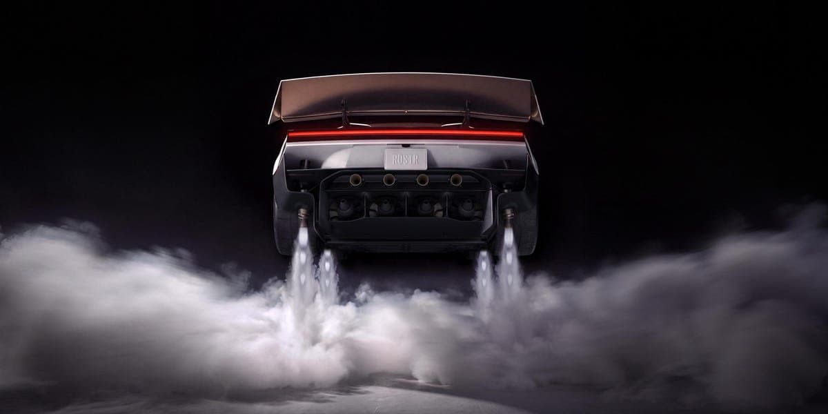 Tesla Roadster Combina Sucção Inferior e Propulsores a Gás para Aderência Excepcional