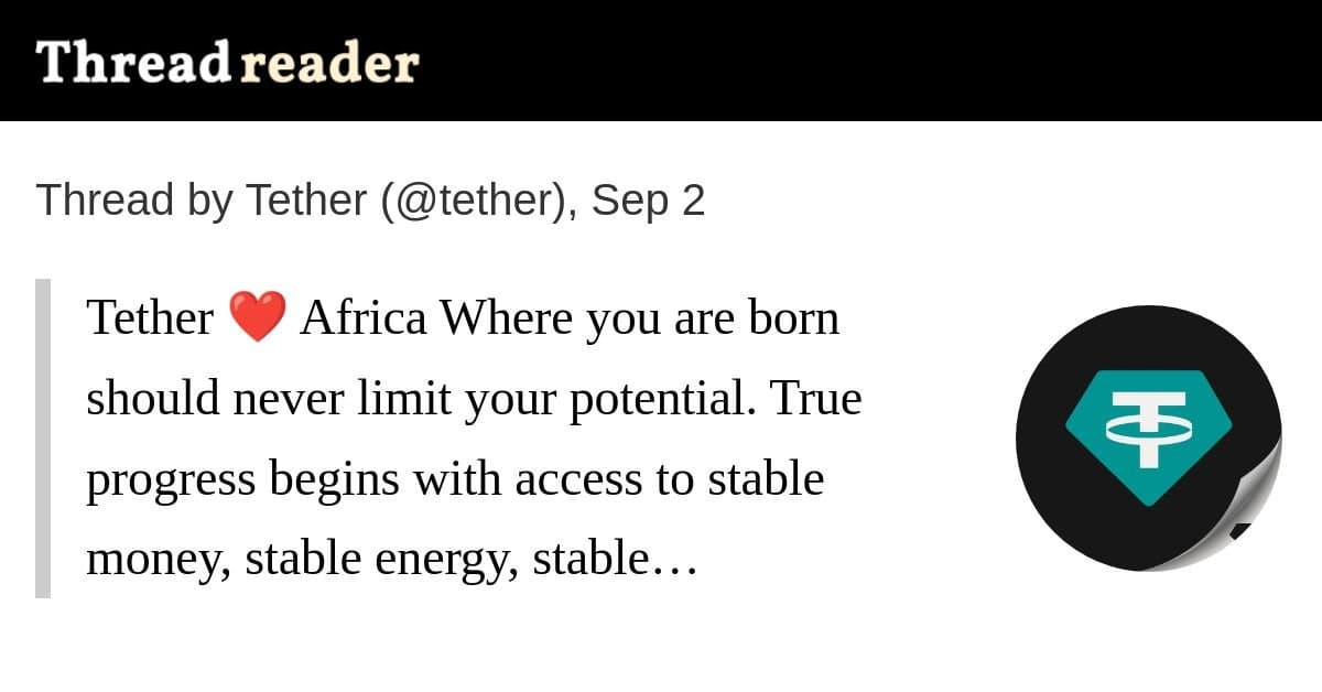 Tether lança modelo de IA para tradução offline em línguas africanas, visando comunidades sem internet