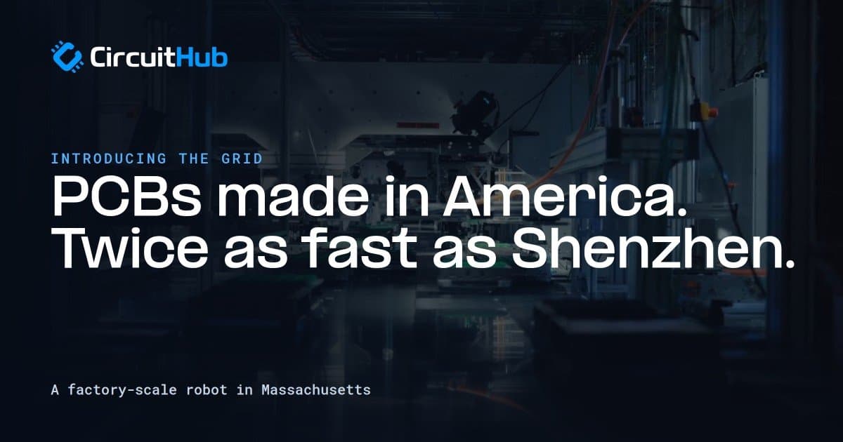 The Grid: placas de circuito feitas nos EUA em metade do tempo de Shenzhen