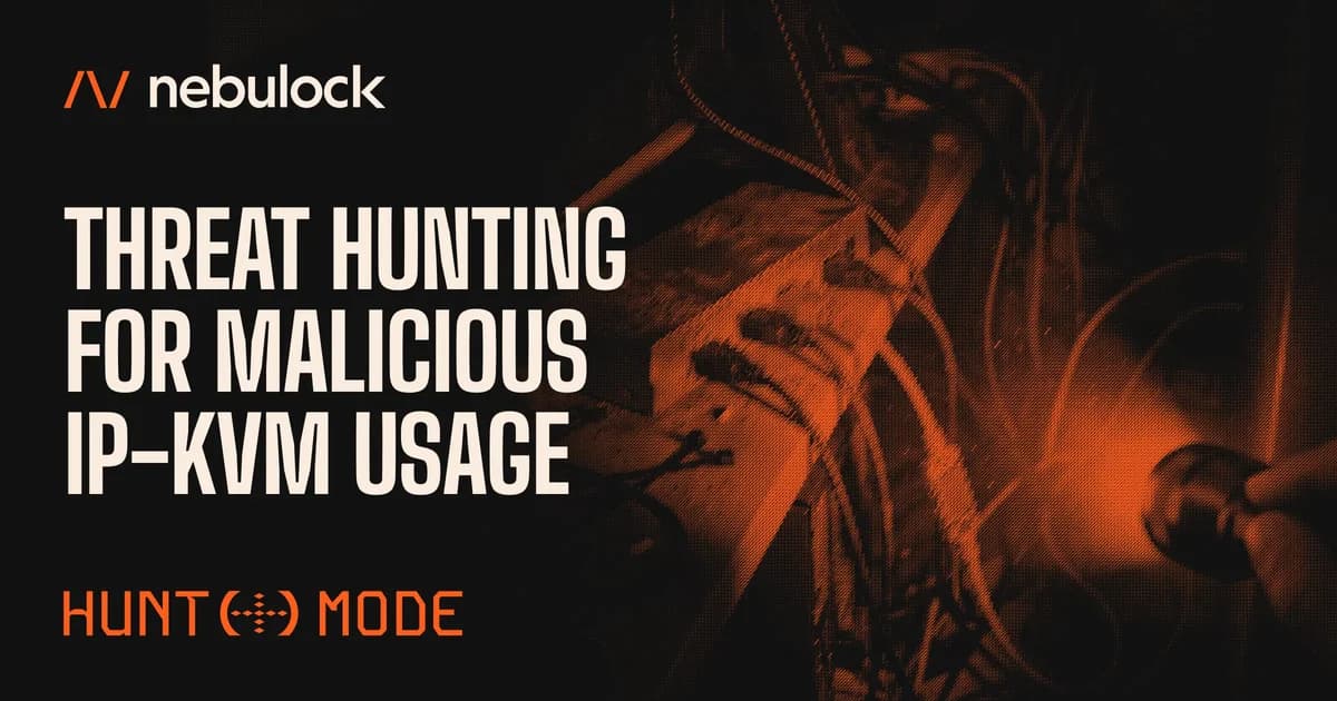 Threat hunting para detectar uso malicioso de IP-KVM