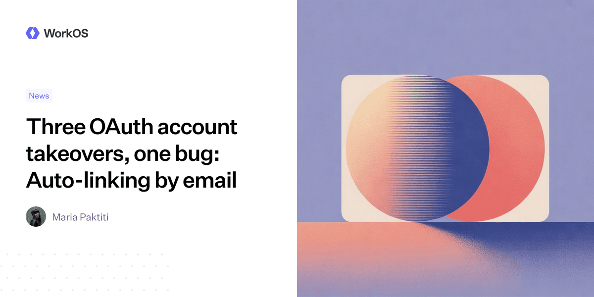 Três roubos de contas OAuth por falha em auto-link de e-mail
