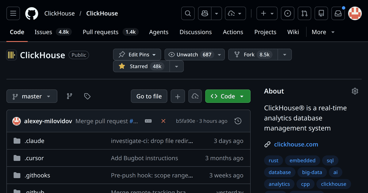 ClickHouse completa 10 anos como open source: da análise web interna a referência global em bancos analíticos
