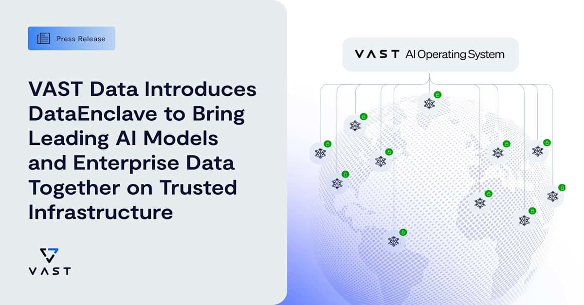 VAST DataEnclave usa Nvidia Confidential Computing para executar modelos de IA diretamente em dados confidenciais