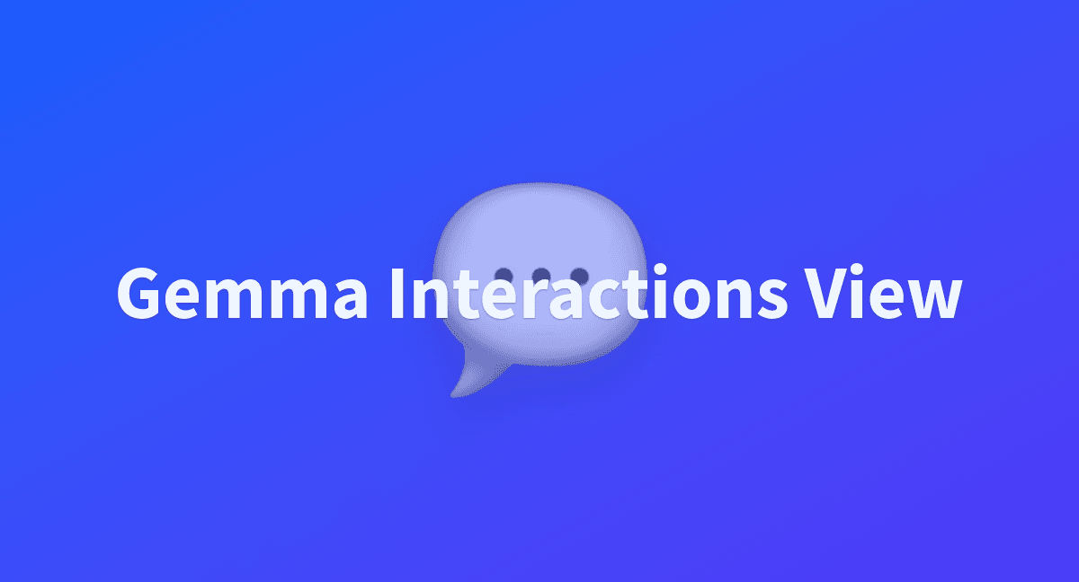 Visualização de interações no desafio Gemma