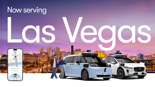 Waymo lança corridas autônomas públicas em Las Vegas com seu Driver de 6ª geração
