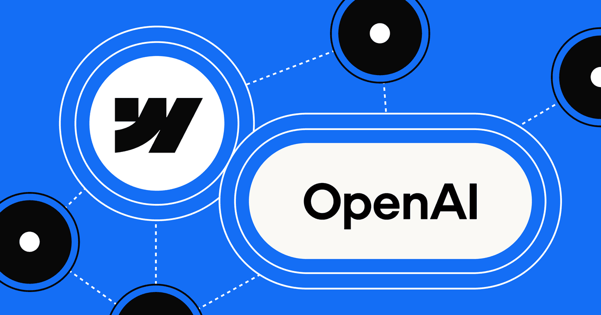 Webflow agora acessível no Codex e ChatGPT com recursos aprimorados